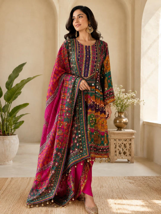 Pakistani Tulip Pants Suit Set