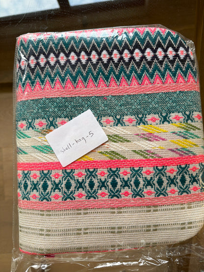 Fabric bag with decorative embellishments 5