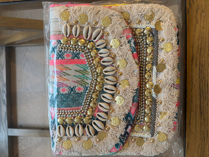 Fabric bag with decorative embellishments 5