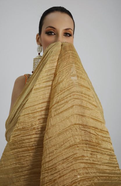 Golden Glow Indo-Western Lehenga