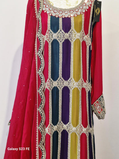 Chinon Chiffon Pakistani Style Suit