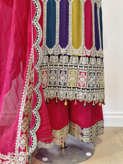Chinon Chiffon Pakistani Style Suit