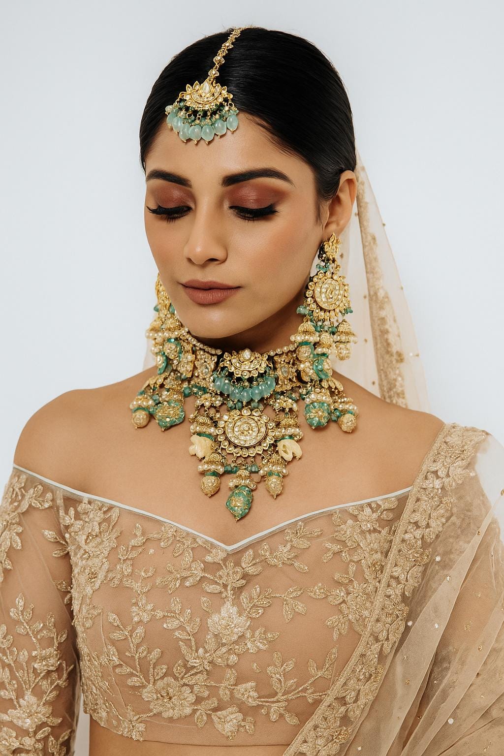 Kundan Bridal Jewelry Set