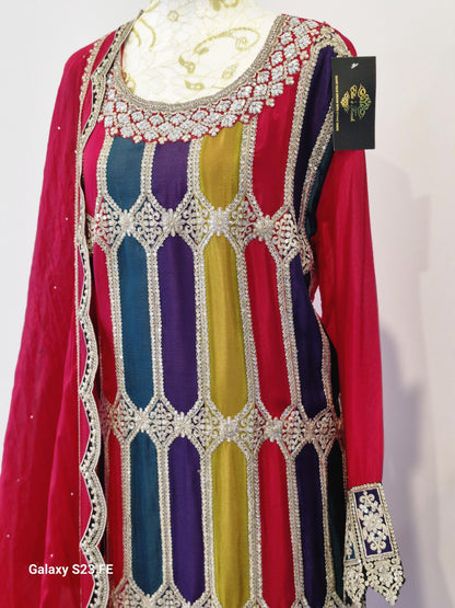 Chinon Chiffon Pakistani Style Suit