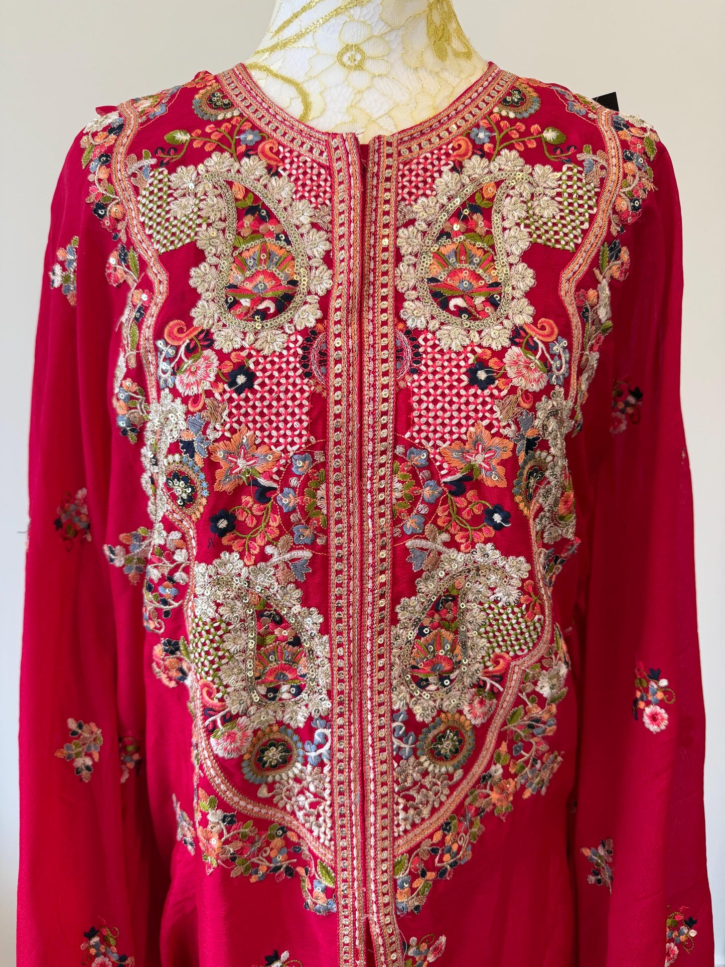 Strawberry Pink Indo-Western Outfit