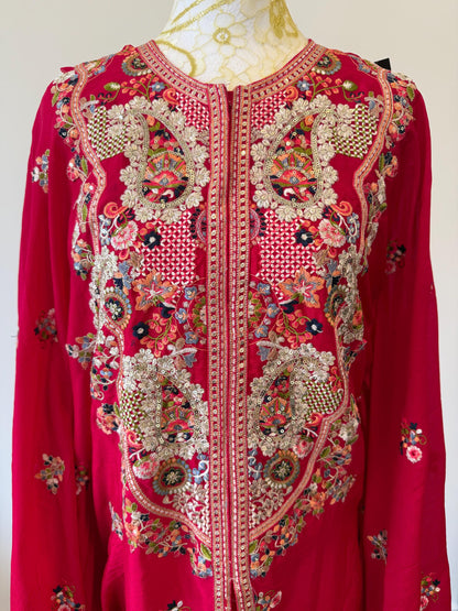 Strawberry Pink Indo-Western Outfit