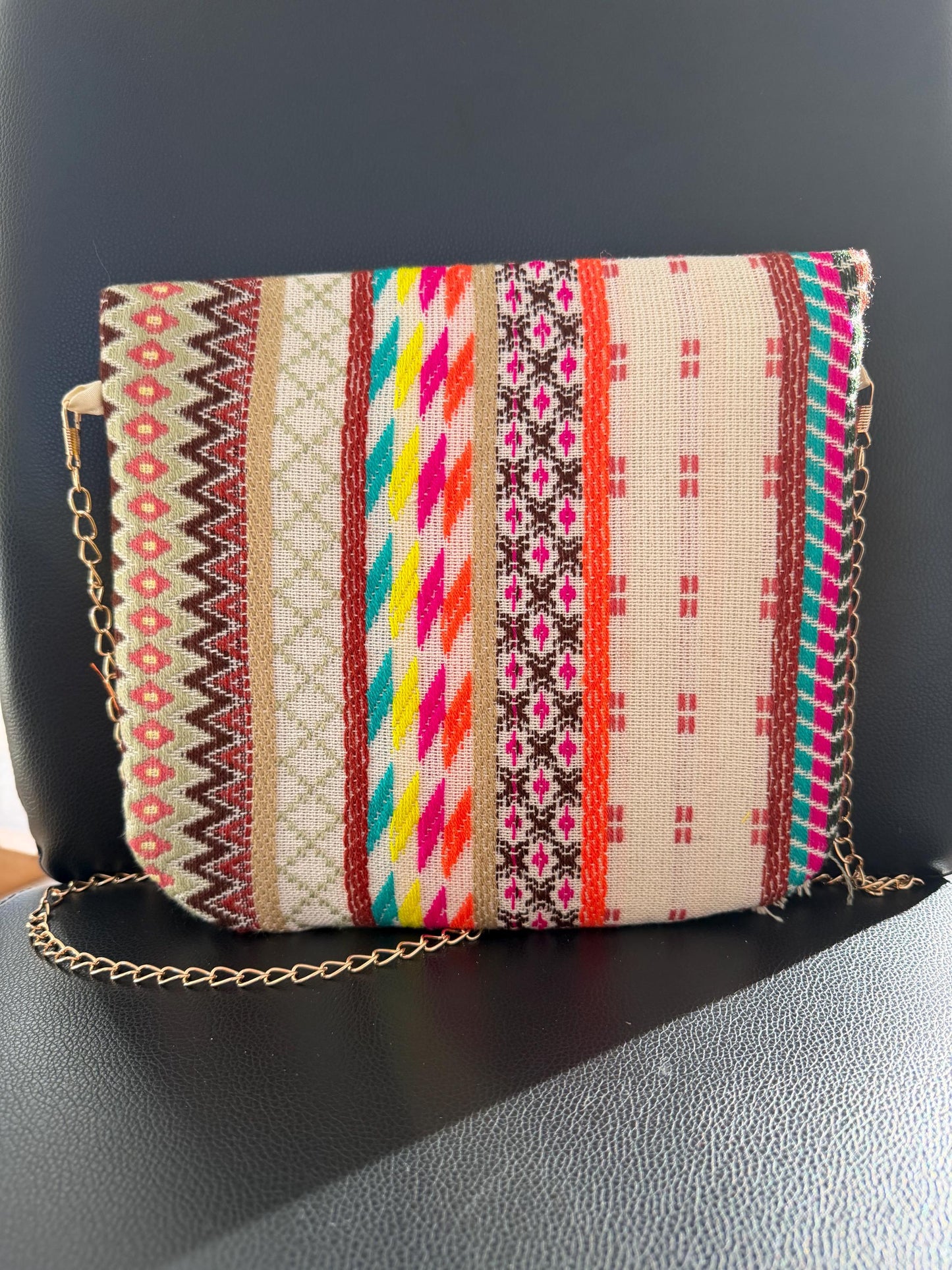 Handmade Boho Sling Bag | Shell & Beaded Crossbody 1