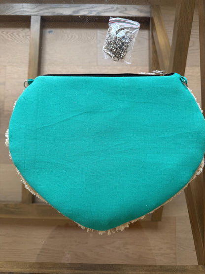 Heart Shape Boho Cotton Bag